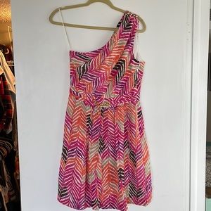 One shoulder Trina Turk dress